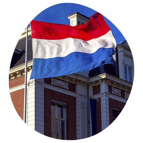 オランダ国旗の画像